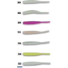 Kendo Mebaru&ajı Worm 1.5 Inch 12 Adet Suni Yem 311