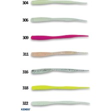 Kendo Mebaru&ajı Worm 2.0 Inch 12 Adet Suni Yem 304