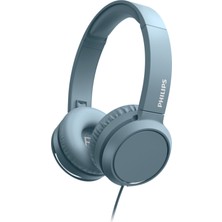 Philips TAH4105BL Kablolu Kulak Üstü Kulaklık (Mikrofonlu) Mavi