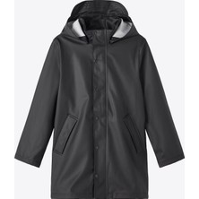 Name It Siyah Erkek Mont Nkndry Raın Jacket Long 1fo Noos