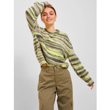 Jjxx O Yaka Limon Kadın Kazak 12207206