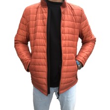 Süvari Kapitone Slim Turuncu Mont