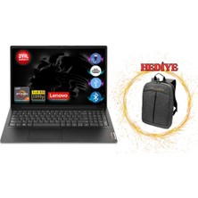 Lenovo V15 G4 Amd Ryzen 5 7520U  8 GB 256 Sdd 82YU00Q6TXA12 15.6" W10PRO Taşınabilir Bilgisayar +Çanta