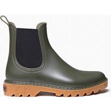Toni Pons Kadın Yağmur Botu Cali Toni Pons Rain Ankle Boot In Khaki (Caqui)
