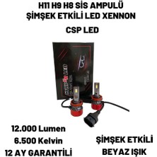 Cyhper Led Dacia Lodgy 2021 H11 Sis Far Ampulü Csp LED Xenon Beyaz Renk