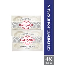 Hacı Şakir Hamam Keyfi Saf Geleneksel Beyaz Sabun 800 gr x 2 Adet