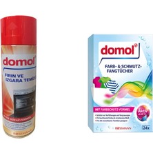Rossmann Domol Fırın & Izgara Temızleyıcı 500ML-DOMOL Renk Ayırıcı Mendıl 24LU