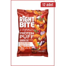 Bite & More Protein Chips  Proteinli Vegan Cips 50 gr x 12 Adet - Barbekü Aromalı