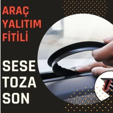 Le Moins Cher Araç Torpido Göğüs Konsol Ön Cam Arası 1.65 cm Fitil Araç Yalıtım Fitili Siyah