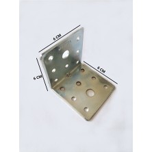 Şenel Yapı Market Mobilya Dolap Köşe Bağlantı L Demir Gönye Sabitleme