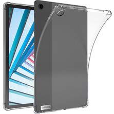 Ukscase Lenovo Tab M10 Plus Kılıf 10.6 Inch 2022 3rd Gen, (TB-125FU TB-128FU TB-128XU) Shockproof Şeffaf Silikon Kılıf