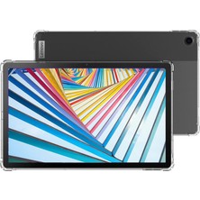 Ukscase Lenovo Tab M10 Plus Kılıf 10.6 Inch 2022 3rd Gen, (TB-125FU TB-128FU TB-128XU) Shockproof Şeffaf Silikon Kılıf