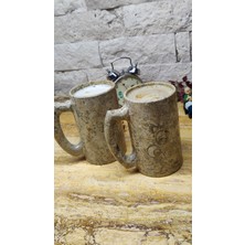 Marble Center Mermer Kupa Bardak Kahve ve Çay