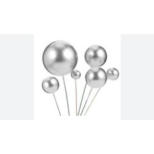 Pastaland Pasta Süsü Balon Gümüş  (Pastaland)