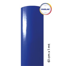 Parlak Lacivert Yapışkanlı Kaplama Folyosu 61 CM X 1 MT