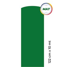 Mat Yeşil Yapışkanlı Kaplama Folyosu 122 CM X 10 MT