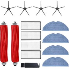 Srfn Ticaret S7 Ana Yan Fırça Hepa Filtre Paspas Toz Torbası Seti - 15 Parça