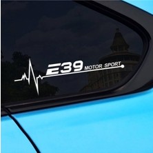 TSC E39 Yan Cam Sticker Oto Kapı 20 cm x 7 cm Hologram C12