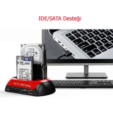 Techtic  USB 2.0 Docking Combo Kart Okuyucu Sata HDD 2.5 / 3.5 Ide Station