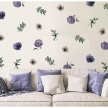 Lizpo Decor Botanik Yeşil Yapraklar, Boho Tarzı Duvar Duvar Dekorasyon Sticker