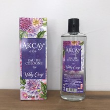 Akçay Akçay Yıdız Çiçeği Kolonyası 250 ml Cam Şişe ve Gizli Çiçek Kolonya 250 ml Cam Şişe