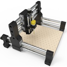 Zetcarve E-Sat M7 Model 50X50 cm Işlem Alanlı Masaüstü Cnc Router Ahşap Kesme ve Oyma Makinesi - 2/3 Boyutlu Imalat Için Bilgisayar Destekli Profosyonel Portable System