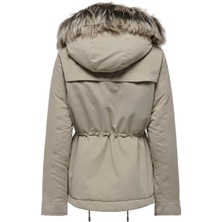 Only Açık Kahve Kadın Mont Onlnewstarlıne Aw Parka cc Otw