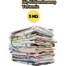 Dekals 5 kg Eski Gazete Hurda Gazete Okunmamış Iade Sıfır Yıpranmamış