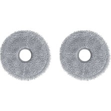 Dreame Bot L10S Pro Robot Süpürge için Uyumlu 2li Mop Pad/Mop Bezi