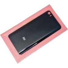 Tkgz Xiaomi Mi 5 Arka Pil Batarya Kapağı (Cam) Siyah