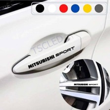 Mitsubi Shi Için Kapı Kolu ve Jant Sticker Yazı 291