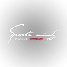 Sunny Sports Mind Oto Sticker 30 cm x 11 cm Yazı 323