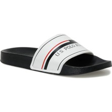 U.S. Polo Assn. Ruge 3fx Beyaz-Lacivert  Erkek Terlik