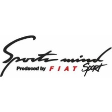 V2 Sports Mind Oto Sticker 30 cm x 11 cm Yazı 155