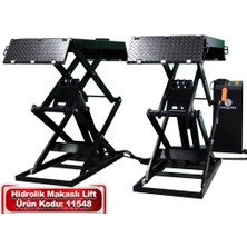 Worldforce 3 Ton Makaslı Lift Hidrolik Sistem 2 Metre 380V 2,2kw Profesyonel Kumandalı Oto Lift