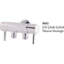 Bks Çift Çıkışlı Çubuk Taharat Musluğu