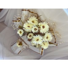 Zb Flowers Papatya Çiçek Buketi,sevgiliye Hediye,doğum Günü ,isteme Çiçeği,yapay Çiçek,çiçek Buketi