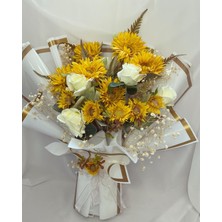 Zb Flowers İsteme çiçeği Papatya Çiçek Buketi sevgiliye Hediye doğum Günü isteme Çiçeği yapay Çiçek çiçek Buketi