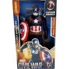 Captain America Oyuncak Avengers Captain Amerika Sesli Karakter Figür Oyuncak Kaptan Amerika
