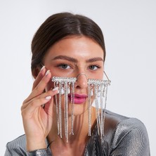 Flaner Paris Aksesuar Taşlı Gözlük Rhinstone Glasses