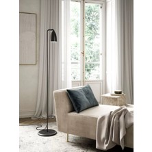 Riolight  Retro,rustik,modern,vintage 1XE27 Siyah Mafsallı Hareketli Başlık Lambader Köşe Lambası