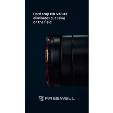 Freewell Bright Day Variable Neutral Density 1.8 To 2.7 Filtre (6 Ila 9 Stop) 77MM