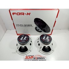 Oval Midrange – For-X 300W 150RMS Midrange Hoparlör – For-X XMD-3069 Prof Midrange