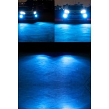 Tiger Marketing H3 Ice Blue Buz Mavi LED Xenon Far Ledi LED Zenon Far Ampulü