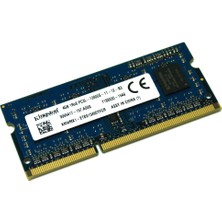 Kıngston Knwmx1 4gb Ddr3 1600MHZ Notebook Bellek 1.35 Volt Bulk