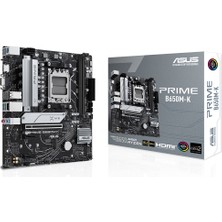 Asus Prıme B650M-K Am5 Ddr5 6400(OC) HDMI VGA M2 Gbit Matx