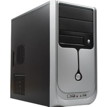 Seclife 437-04 (Real 200W) PEAK-400W C2228 Siyah Atx Kasa
