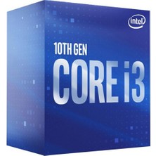 Intel Cometlake Core I3-10100 3.6ghz 1200P 6mb (65W) UHD630 Box