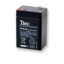 Universal Ttec 6V 4 Ah Bakımsız Kuru Akü