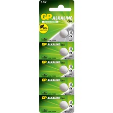 Gp 5'li Alkalin Düğme Pil 